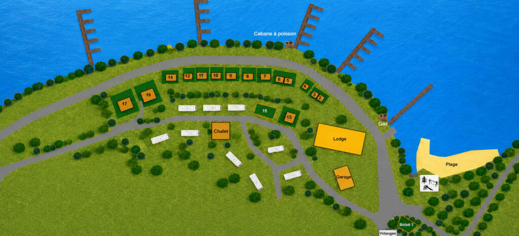 plan chalets